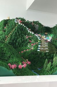 龙岩大平山旅游开发模型